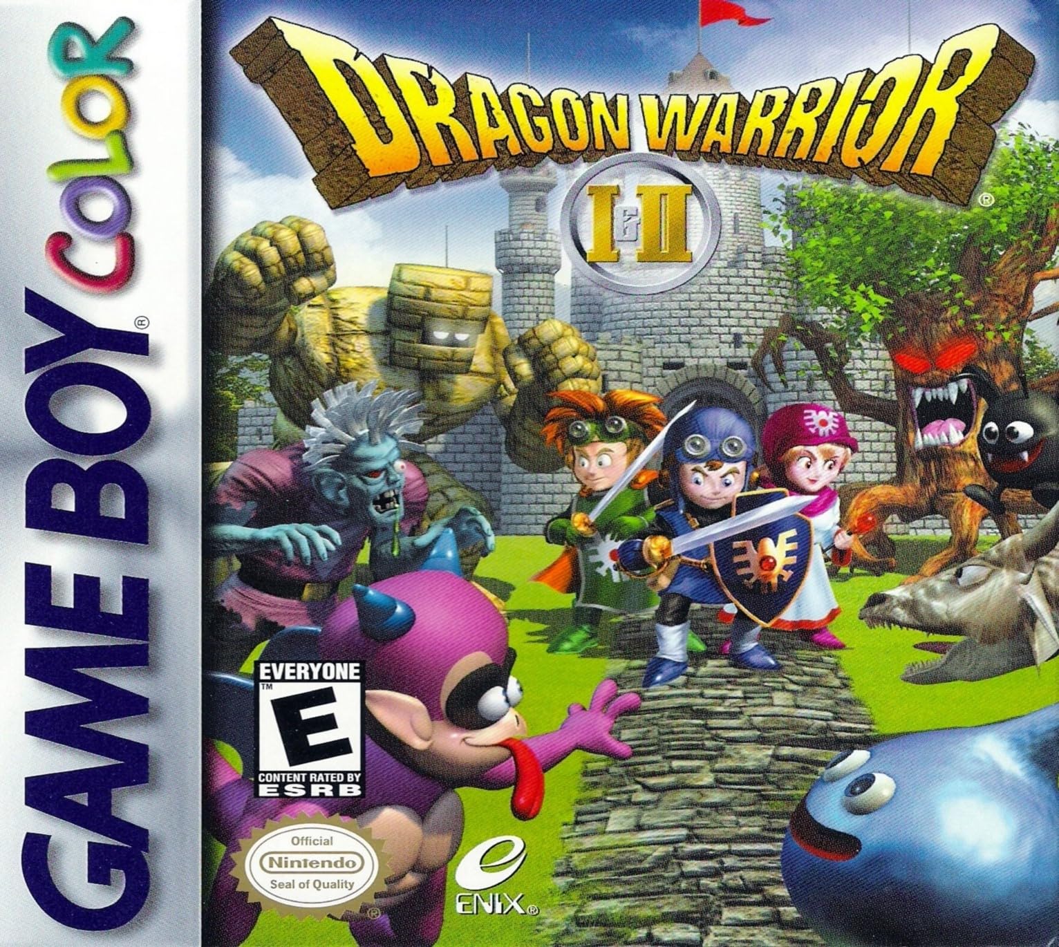 Dragon Warrior I & II key art